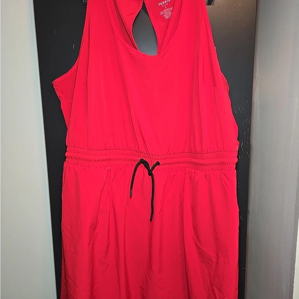 Torrid Performance Core Active  Dress Built in Bike Shorts Sz 3X Stretch NWOT